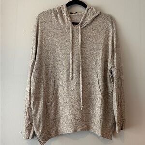 Super Soft & Cozy Oatmeal Hoodie with Side Zippers